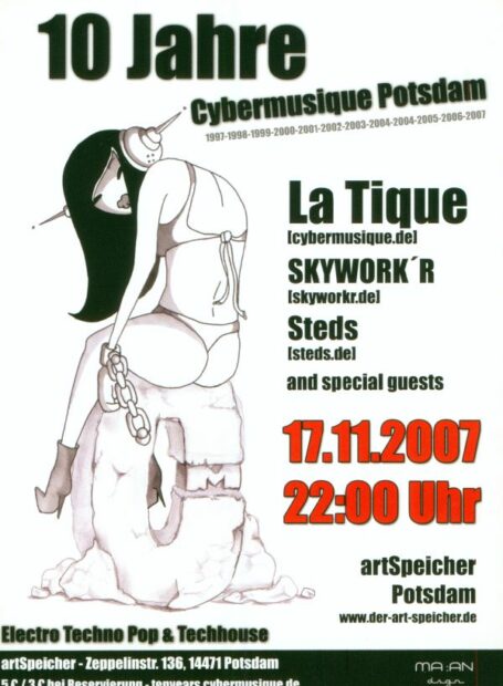 Cybermusique, Party, 10 Jahre