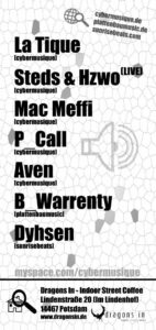 Cybermusique, The Sound of Cybermusique, Open Air, La Tique
